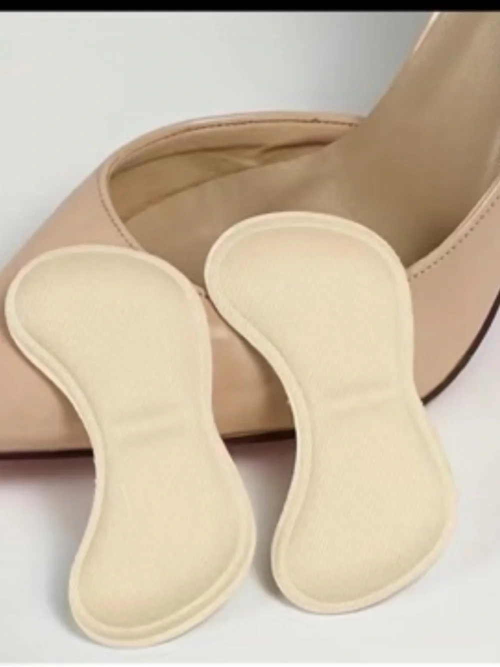 Black Gel Heel Pads - 1 pair